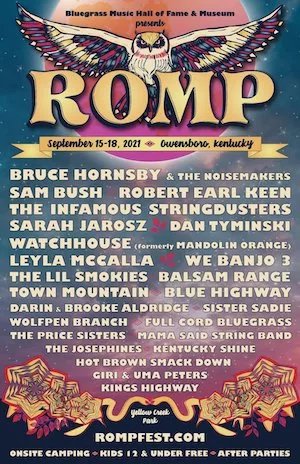 ROMP Fest 2021 Lineup poster image