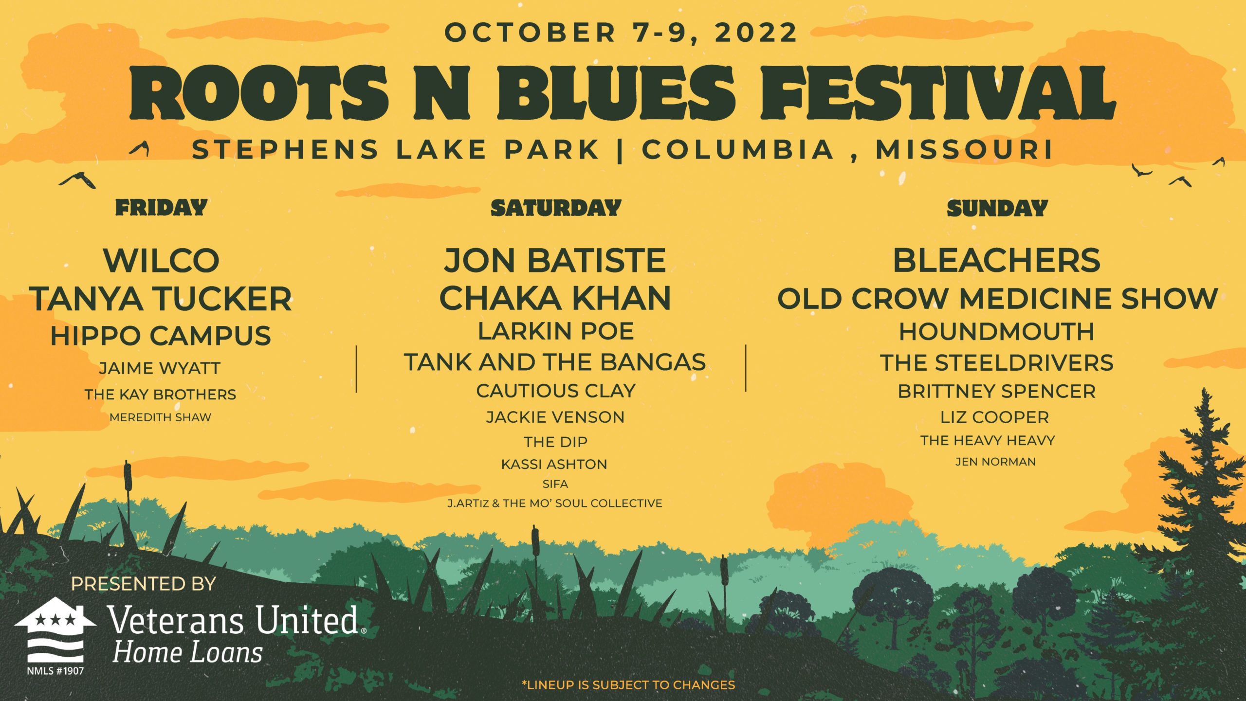 Roots N Blues Festival 2022 Lineup Grooveist