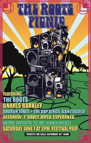 Roots Picnic 2008 Lineup poster image