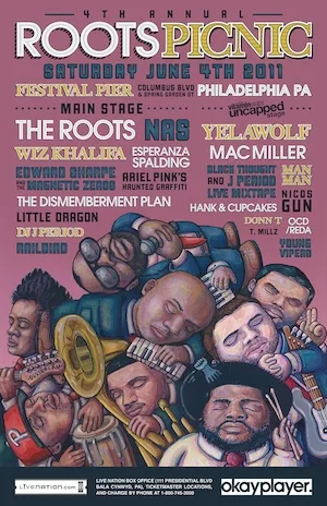 Roots Picnic 2011 Lineup poster image