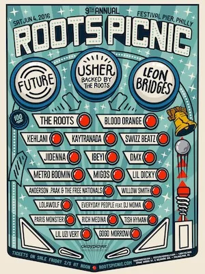 Roots Picnic 2016 Lineup poster image