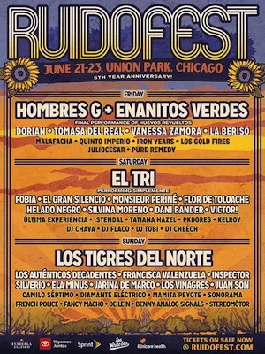 Ruido Fest 2019 Lineup poster image