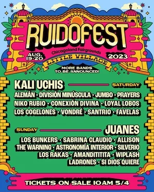 Ruido Fest 2023 Lineup poster image