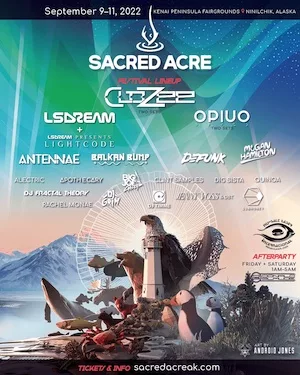 Sacred Acre 2022 Lineup poster image