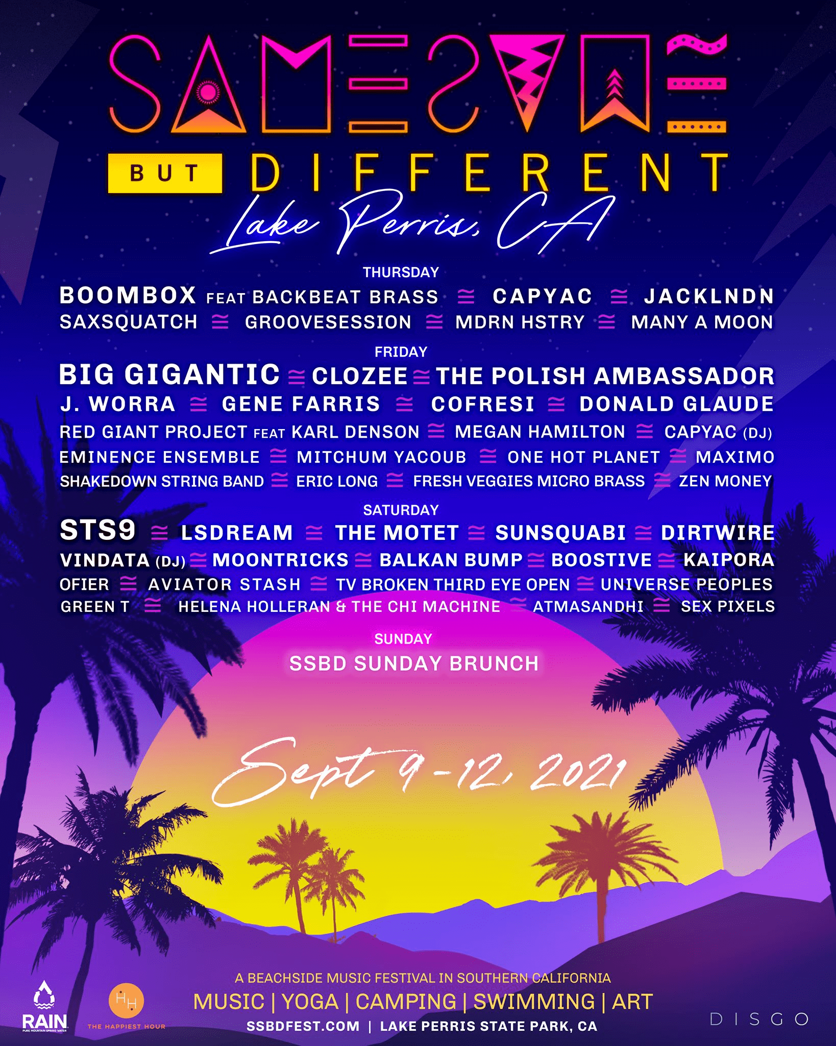 Same Same But Different Festival 2021 Lineup | Grooveist