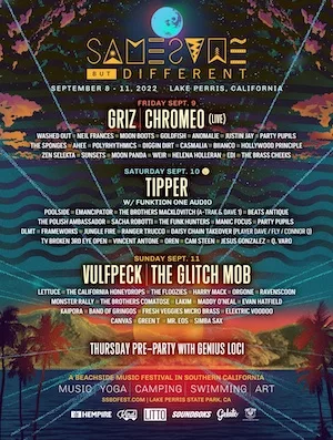 Same Same But Different Festival 2022 Lineup poster image