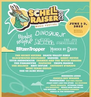Schellraiser Music Festival 2023 Lineup poster image