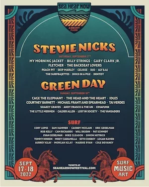 Sea.Hear.Now Festival 2022 Lineup poster image