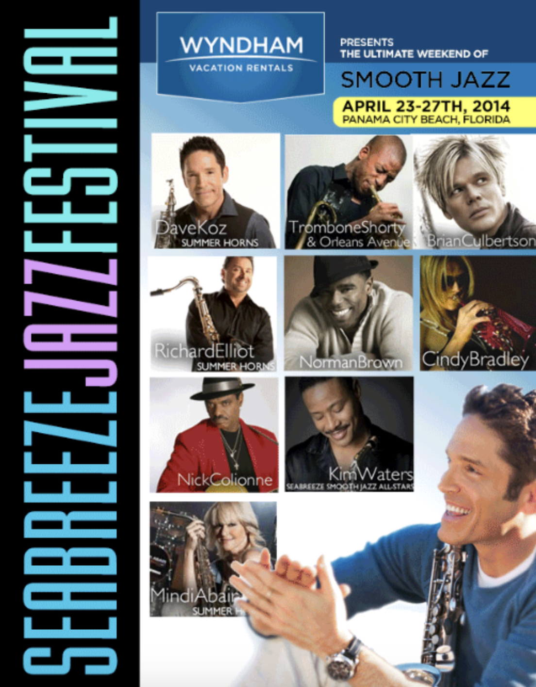 Seabreeze Jazz Festival 2014 Lineup | Grooveist