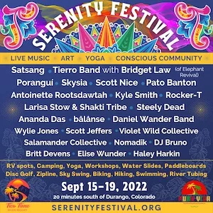 Serenity Festival 2022 Lineup poster image