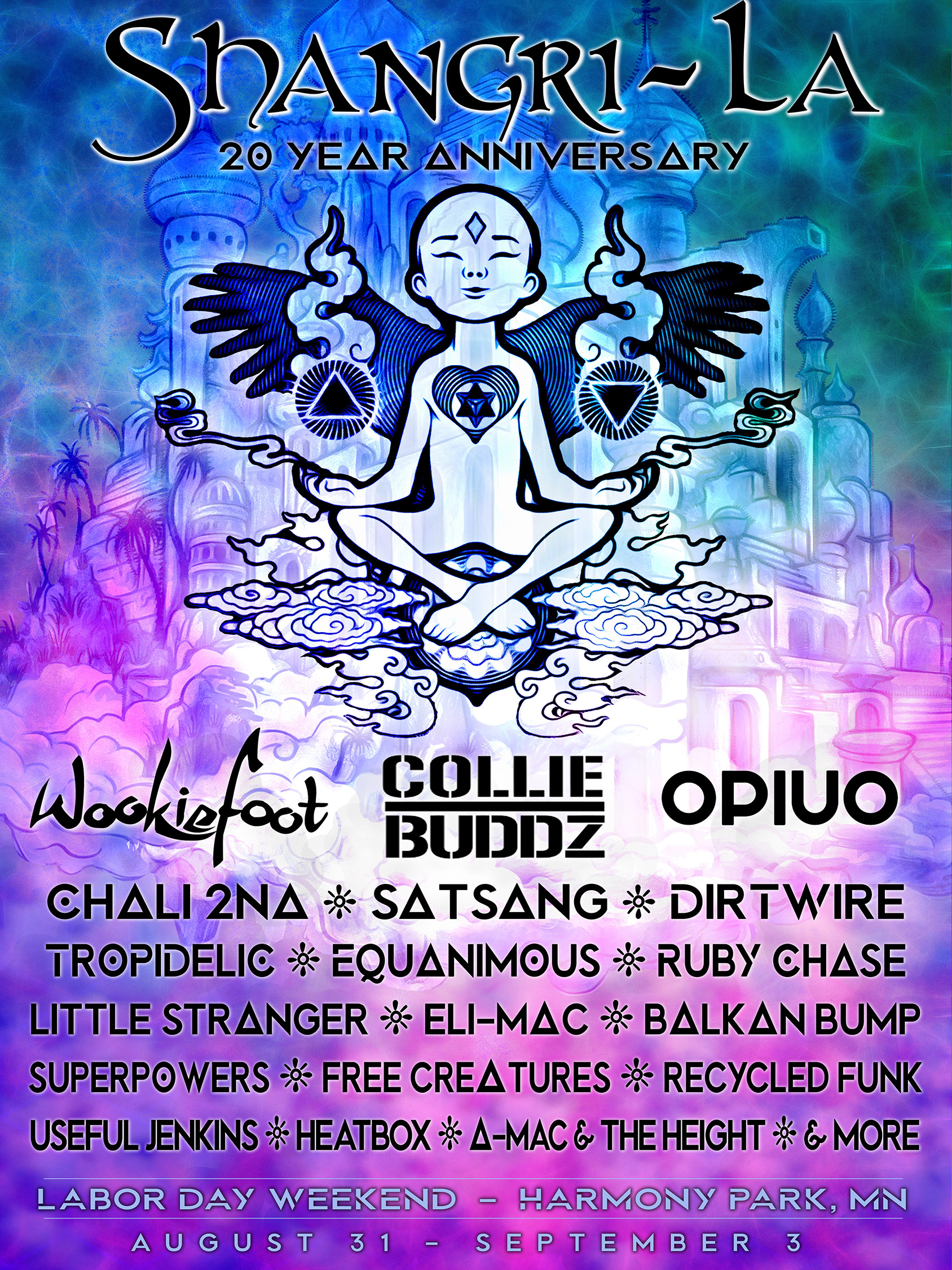 Shangri-La Music Festival 2023 Lineup poster image