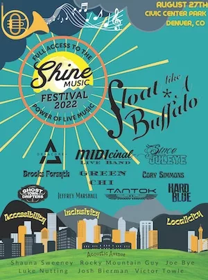 Shine Music Festival 2022 Lineup poster image