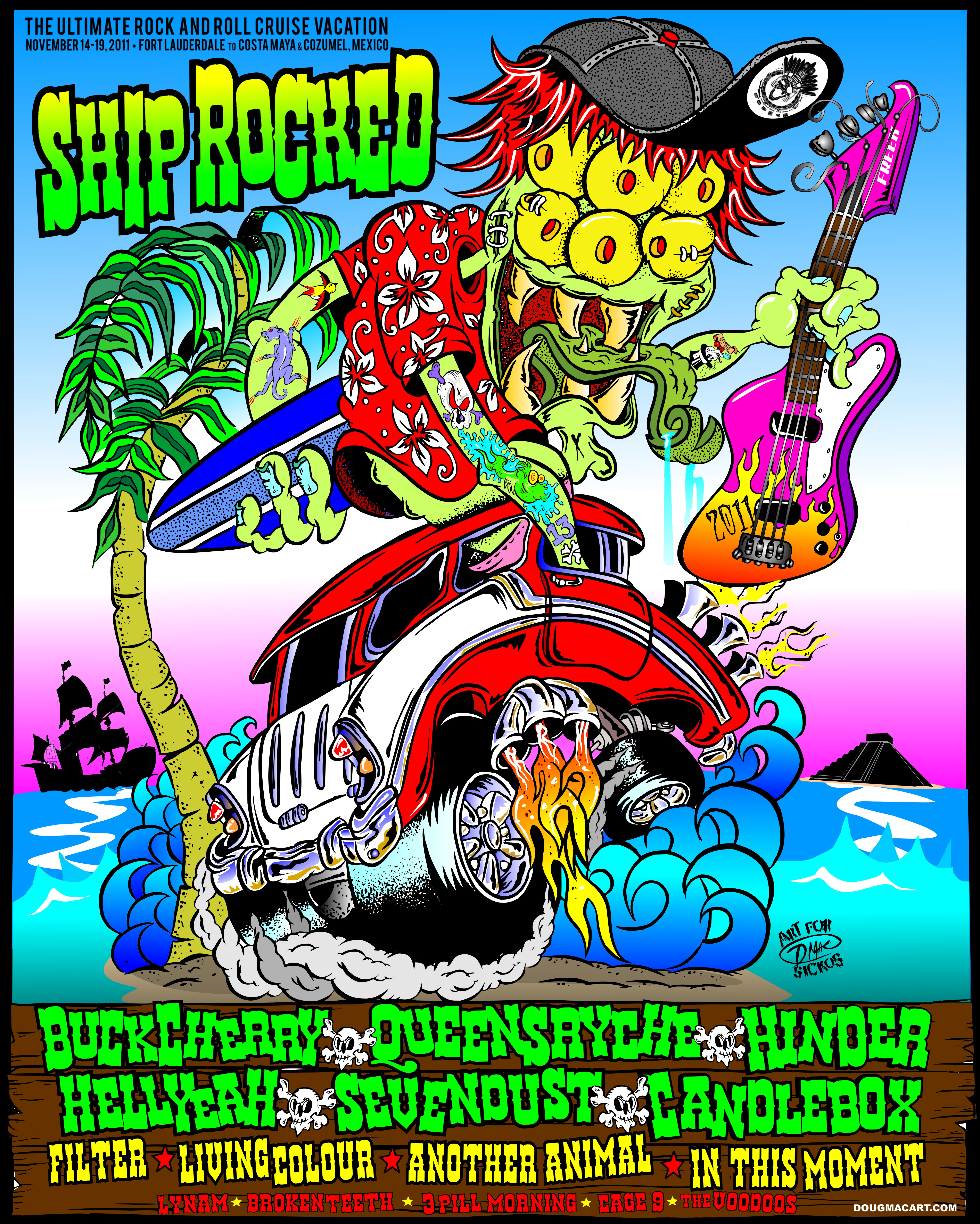 ShipRocked 2011 Lineup poster image