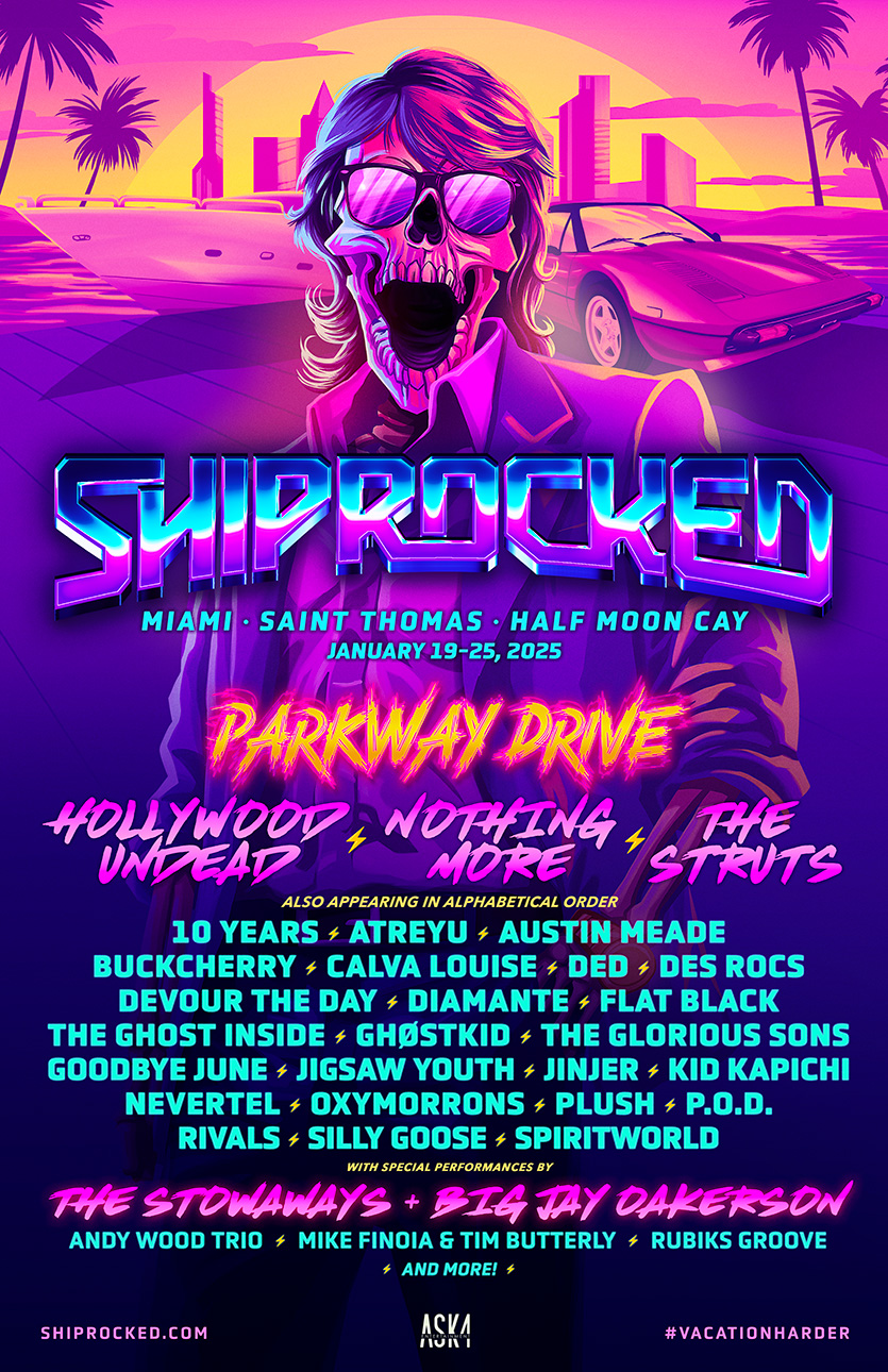 ShipRocked lineup poster