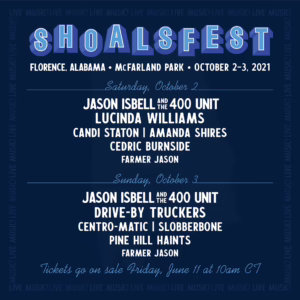 ShoalsFest 2021 Lineup poster image