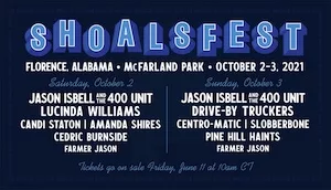 ShoalsFest 2021 Lineup poster image