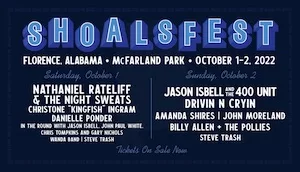 ShoalsFest 2022 Lineup poster image