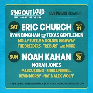 Sing Out Loud Festival 2024 Lineup poster image