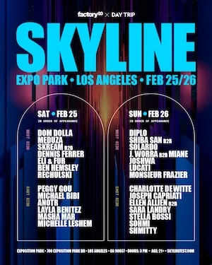 Skyline LA 2023 Lineup poster image