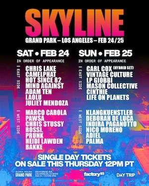 Skyline LA 2024 Lineup poster image