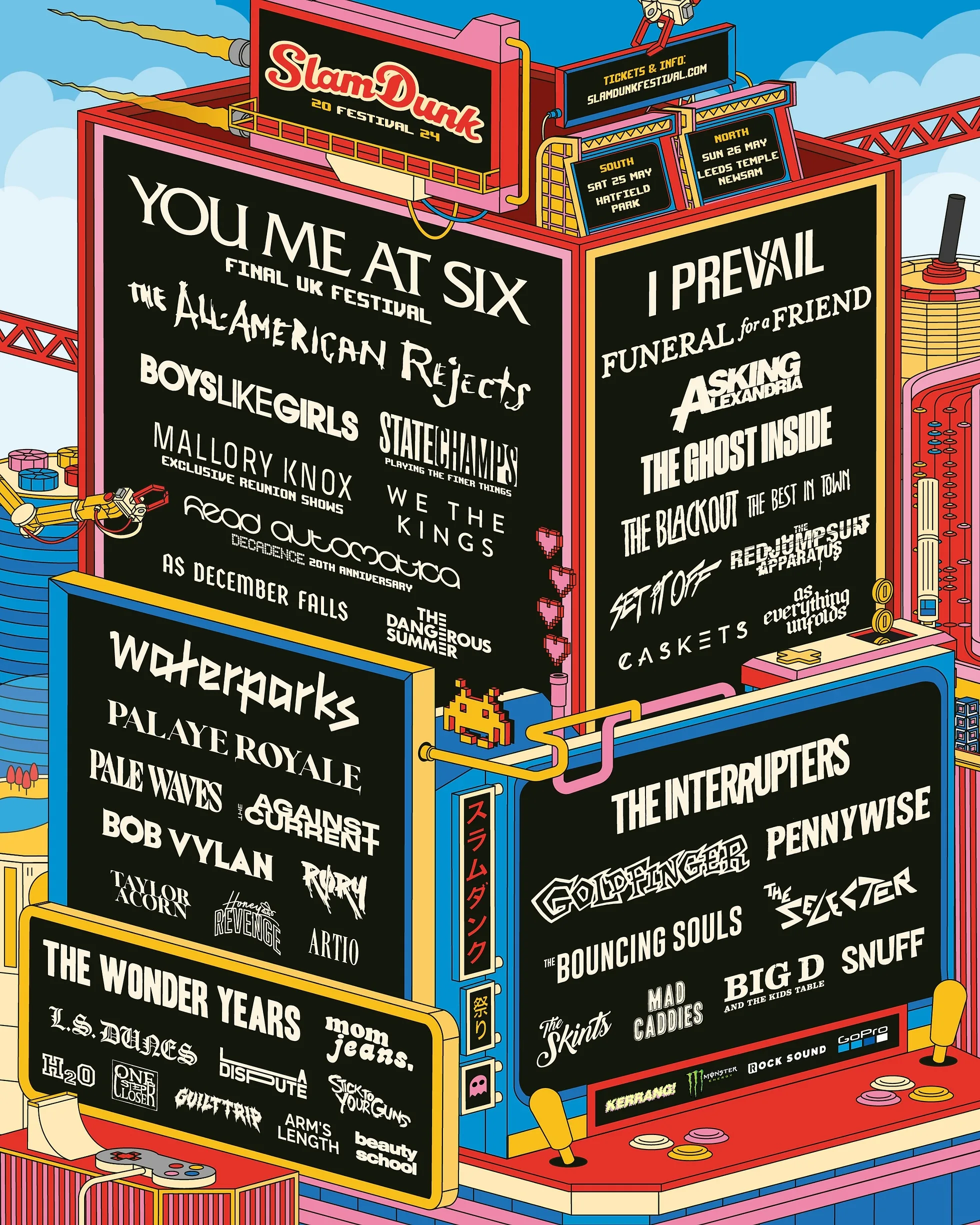 Slam Dunk North 2024 Lineup poster image