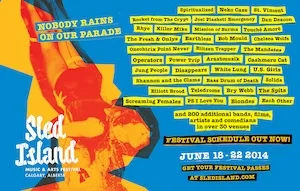 Sled Island 2014 Lineup poster image