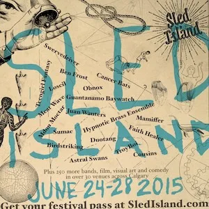 Sled Island 2015 Lineup poster image
