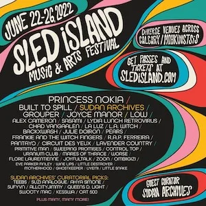 Sled Island 2022 Lineup poster image
