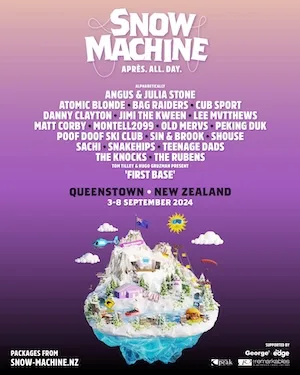 Snow Machine New Zealand 2024 Lineup poster image