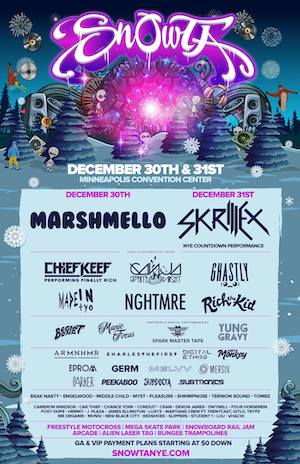 Snowta Fest 2018 Lineup poster image