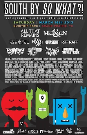 So What?! Music Festival 2013 Lineup poster image