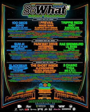 So What?! Music Festival 2022 Lineup poster image