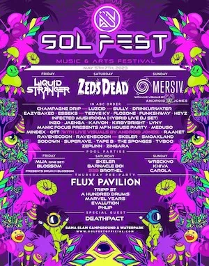 Sol Fest Music & Arts Festival 2023 Lineup poster image