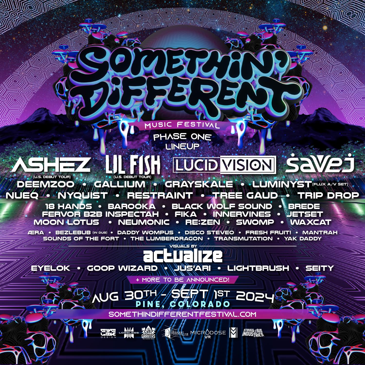 Somethin’ Different Music Festival 2024 Lineup | Grooveist