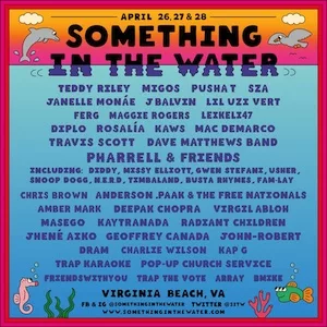 SOMETHING IN THE WATER 2019 Lineup poster image