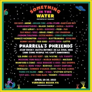 SOMETHING IN THE WATER 2023 Lineup poster image