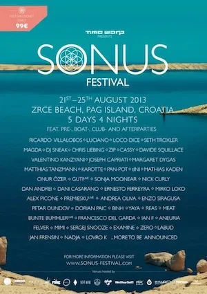 Sonus Festival 2013 Lineup poster image