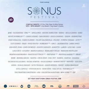 Sonus Festival 2015 Lineup poster image
