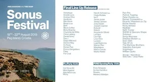 Sonus Festival 2019 Lineup poster image