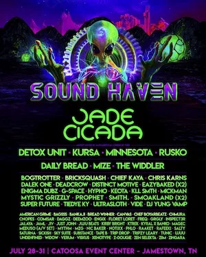 Sound Haven Festival 2022 Lineup poster image