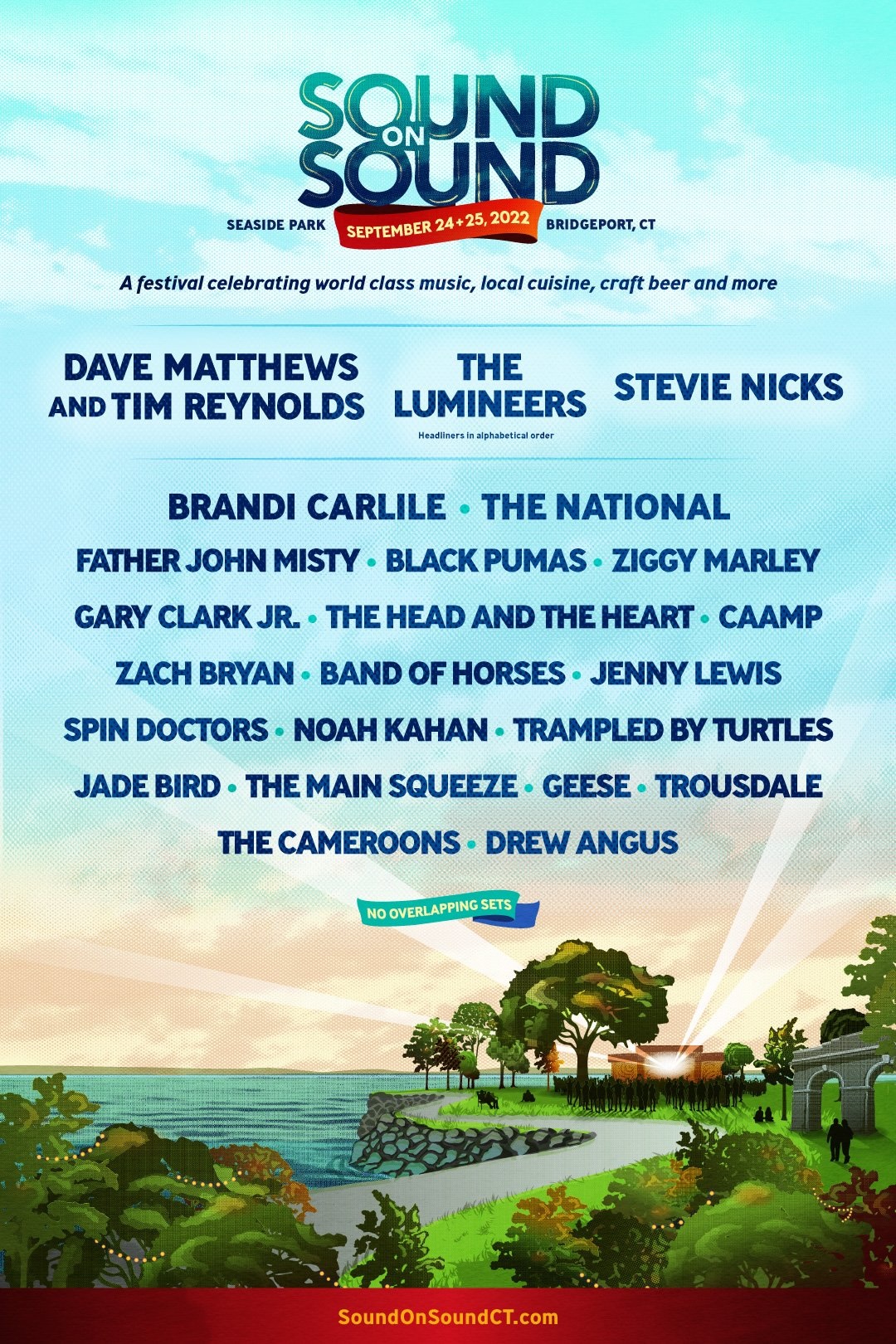 Soundside Music Festival 2022 lineup poster