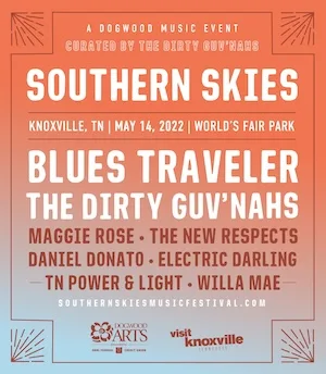 Southern Skies Music Festival 2022 Lineup poster image
