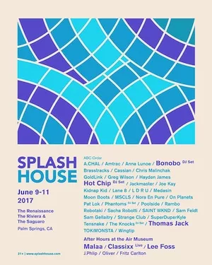 Splash House 2017 Lineup poster image