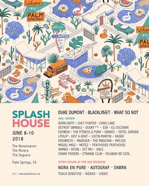 Splash House 2018 Lineup poster image