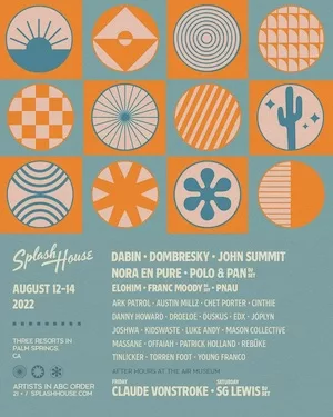 Splash House 2022 Lineup poster image
