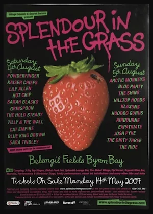 Splendour in the Grass 2007 Lineup poster image