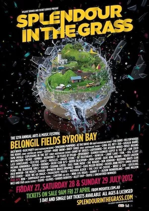 Splendour in the Grass 2012 Lineup poster image