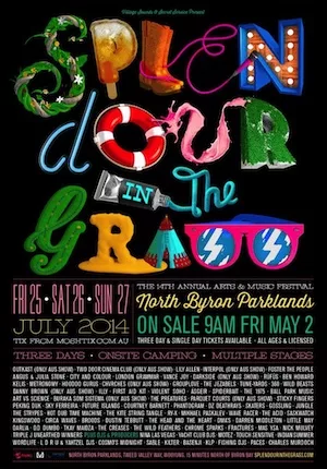 Splendour in the Grass 2014 Lineup poster image