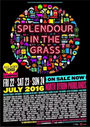 Splendour in the Grass 2016 Lineup poster image
