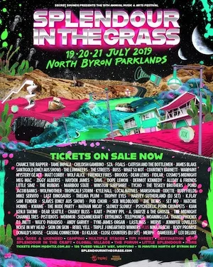 Splendour in the Grass 2019 Lineup poster image